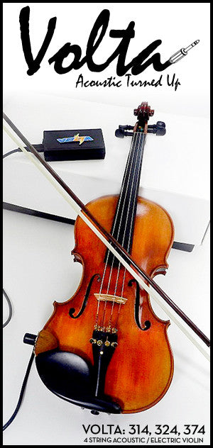 Omega Music  LEONARDO EV-50-W Electric Violon